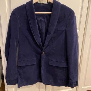 Men’s Blue Velvet blazer